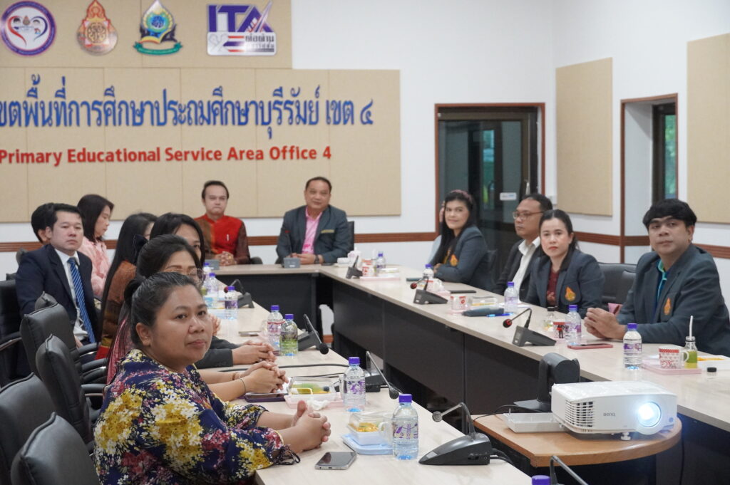 ต้อนรับคณะศึกษาดูงาน จากสำนักงานเขตพื้นที่การศึกษาประถมศึกษากาญจนบุรี เขต 4