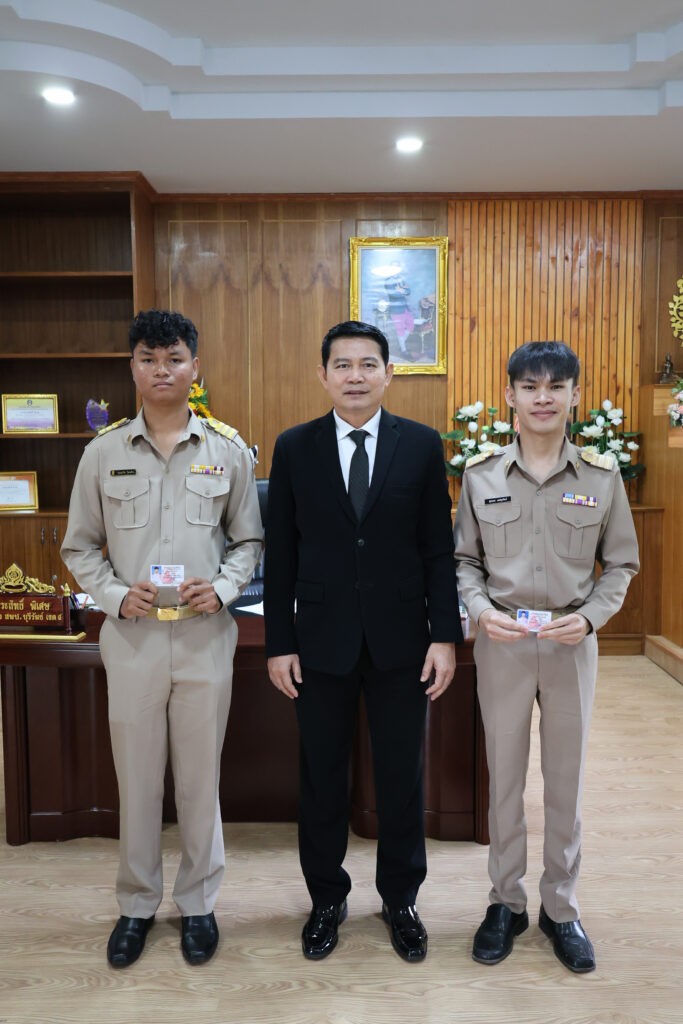 สพป.บุรีรัมย์ เขต 4 รับรายงานตัวเพื่อบรรจุและแต่งตั้งผู้สอบแข่งขันได้ตำแหน่ง ครูผู้ช่วย
