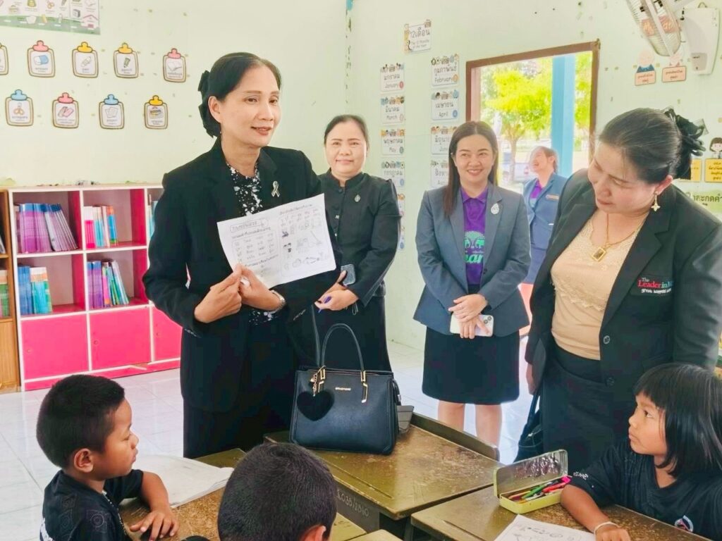 สพป.บุรีรัมย์ เขต 4 ติดตาม ตรวจสอบ ประเมินผลและนิเทศการศึกษา กลุ่มโรงเรียนอำเภอนาโพธิ์