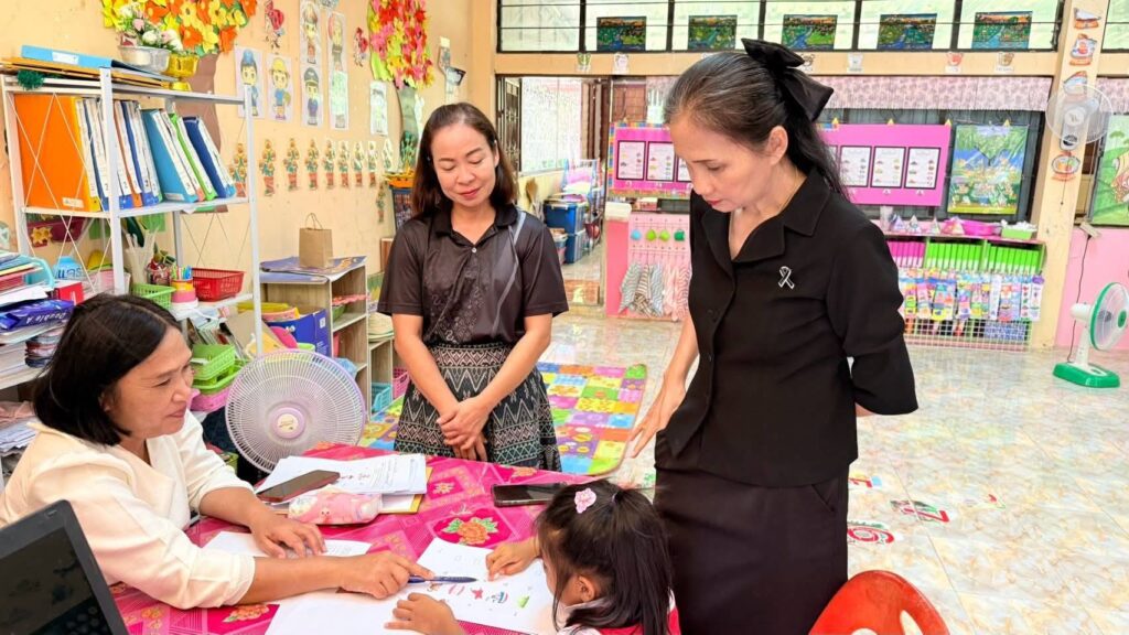 สพป.บุรีรัมย์ เขต 4 ตรวจเยี่ยมการประเมินความสามารถด้านการอ่าน ยกระดับพื้นฐานการเรียนรู้ปฐมวัย–ประถมต้น